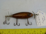 Fishing lure: South Bend Surf-Oreno, copper color