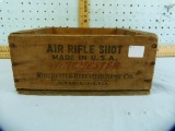Winchester wooden ammo box: air rifle shots, K1170S Tubes