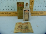 Winchester 3 oz bottle Crystal Cleaner w/box & brochure