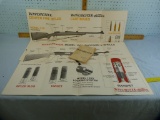 2 Winchester advertising poster & pkg of targets