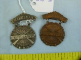 2 Winchester Junior Rifle Corps medals, 2x$