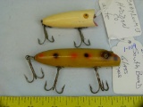 2 Fishing lures, Heddon & South Bend, 2x$