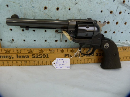 Ruger Single-Six Revolver, 3-screw, .22 cal, low SN: 4704