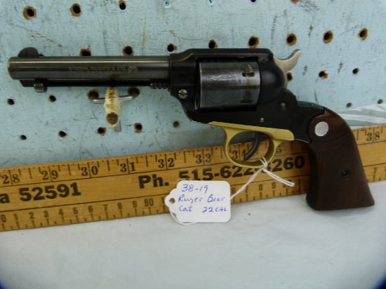 Ruger Bearcat Revolver, .22 cal, SN: 108997