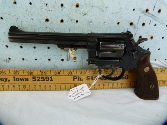 Smith & Wesson 14? (K-38) Revolver, .38 S&W Spl, SN: K319288
