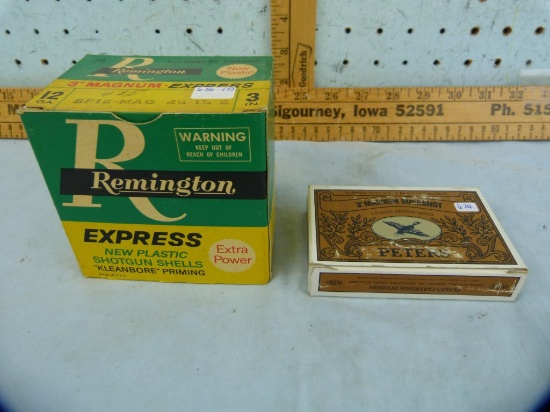 Ammo: 30 shells in 2 boxes: 12 ga, 3" Magnum