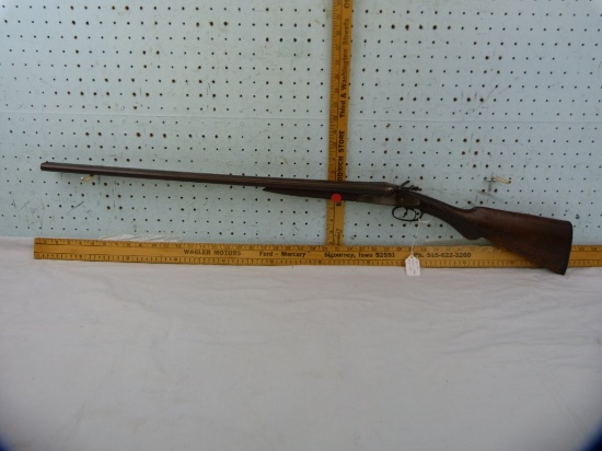 American Gun Co SxS Shotgun, 28 ga, SN:7027