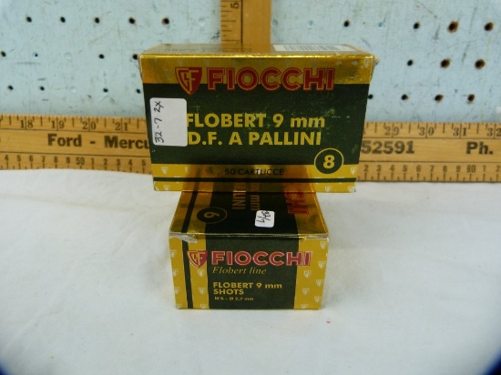 Ammo: 2 boxes/50 (short 1) Fiocchi 9 mm shot, 2x$