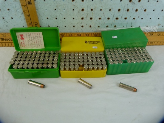 Components:  3 boxes/50 .357 mag (reloads); 3x$