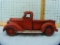 Metal toy pick-up truck, 12-5/8