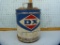 D-X Motor Oil 5-gallon tin, some indents, rust