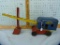 Wyandotte metal toy steam shovel, 19-1/2