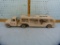 Budd-L truck with car transport trailer, 1-pc, 27-1/4