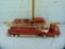 2 Toy metal fire trucks: Texaco USA & Nylint
