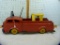 Wyandotte Toys metal ride-on fire truck, 30-3/4