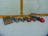 6 metal toys: includes Wyandotte moving truck, 2 Tootsie toys