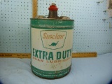 Sinclair Extra Duty Gear Lubricant tin, 35 lbs, some rust
