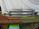 Vintage Chevrolet grill with headlights, 13-3/4