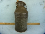Standard Oil Co. 5-gallon metal gas can with lid & bail