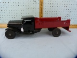 Buddy L metal toy truck, 20-1/2