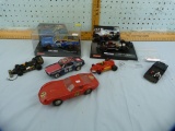 6 Racing cars & parts, various conditions