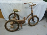 MW Tricycle, large wheels, rusty, 31