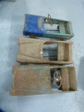 3 Metal pedal cars, not all complete, rusty & rough