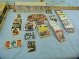 Over 638 trading cards/little books, various conditions