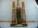 Croquet set, complete with carrier