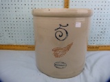 Red Wing 5-gallon crock, large wing