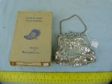 Whiting & Davis mesh bag purse No. 1632, w/box