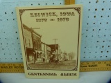 Hardcover book: Keswick, Iowa Centennial Album, 1879-1979
