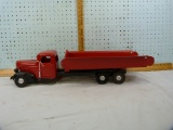 Turner Toys metal dump truck, Wapakoneta, Ohio, 27-1/4
