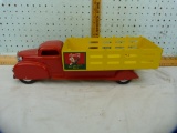 Metal toy stake truck, 20