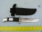Buck USA 119 hunting knife w/sheath, slightly used