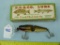 Fishing lure: Creek Chub Jointed Pikie, glass eyes, with box