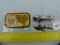 2 Herter's solid brass fishing lures & 3-1/2