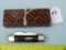 Winchester USA 29017 canoe knife, black jigged