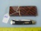 Winchester USA 29006 2-blade trapper knife, with box