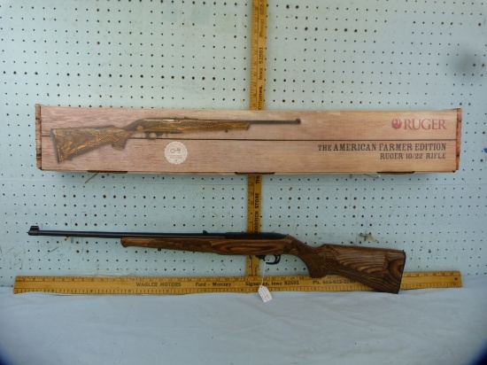 Ruger 10/22 "American Farmer" SA Rifle, .22 LR, SN: AFT-00187