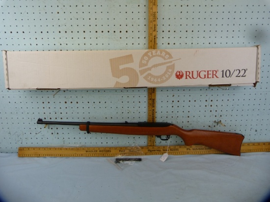 Ruger 10/22 "Fifty Years" SA Rifle, .22 LR, SN: 829-95169