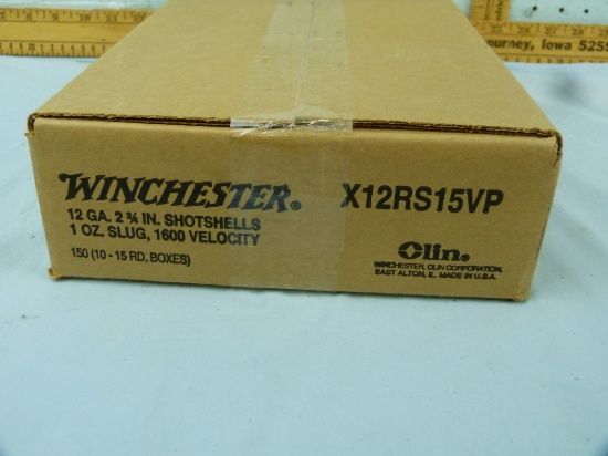 Ammo: 10 boxes/15 Winchester Super X, 12 ga, 10x$
