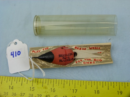 Fishing lure: MN Weedless Al-Lure-O, with pkg