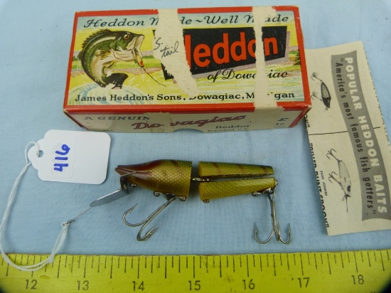 Fishing lure: Heddon Scissor Tail w/box