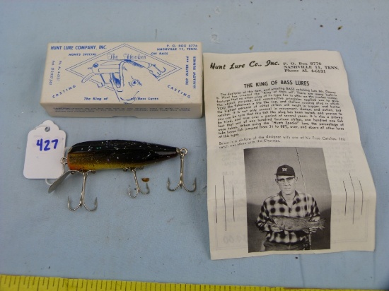Fishing lure: TN Hunt Lure Co, "The Hooker" with box