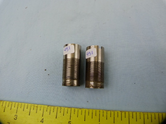 (2) 20-gauge choke tubes, I.C.