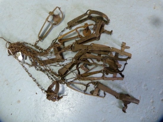 Traps: (15) Miscellaneous traps, 15x$
