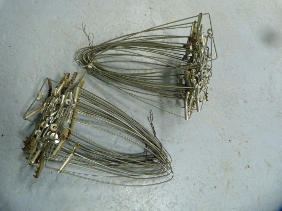 48 fur drying frames for muskrats