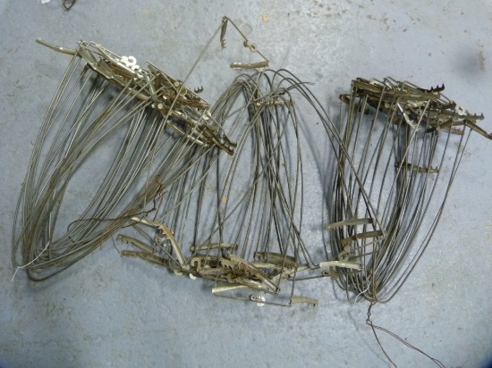48 fur drying frames for muskrats