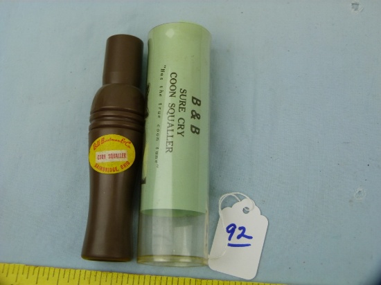 B&B Sure Cry Coon Squaller call, in case
